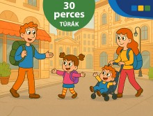 30 perces túrák MÁV, SZESZA, Sáriék a vonaton, 30 perces túrák