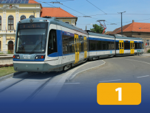 TramTrain, MÁV, MÁV-START, vasútvillamos, 1, 131, 131A, Hódmezővásárhely, Szeged