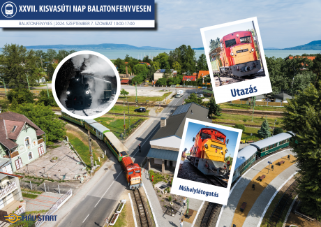 Balatonfenyvesi kisvasút, MÁV, MÁV-START, Balatonfenyves, Somogyszentpál, kisvasút, kisvasúti nap