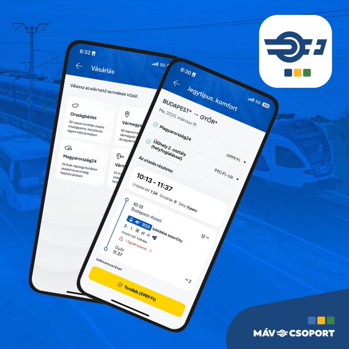 Új MÁV+ app - tesztelés (Készítette: MÁV)
