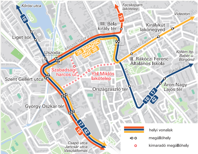 Székesfehérvári terelés február 10-én