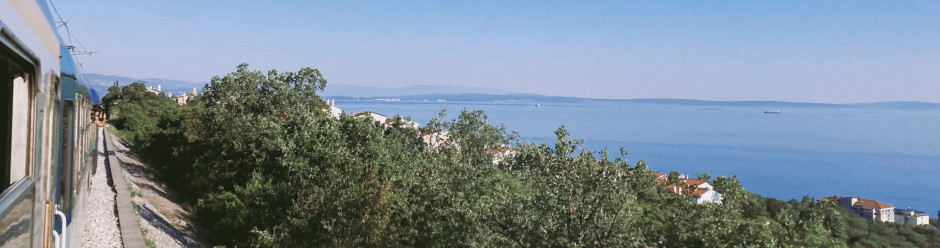  Koper [Capodistria], Abbázia [Opatija], Rijeka [Fiume] városába, egyszeri átszálláss